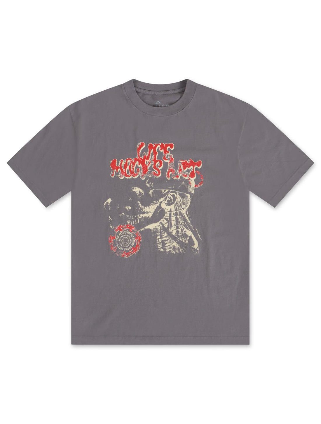 Artiko Life Mocks Art Tee - Grey by Denim Exchange