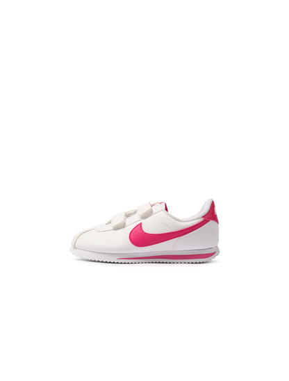 Nike (PS) Cortez Basic SL - White/Pink by Denim Exchange