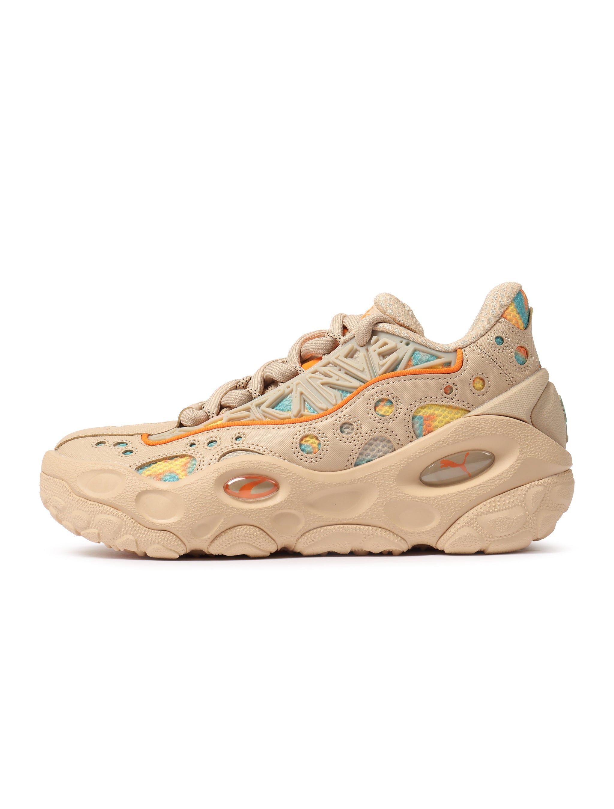 Puma LaFrance RNR “Flare” - Light Sand/ Orange by Denim Exchange