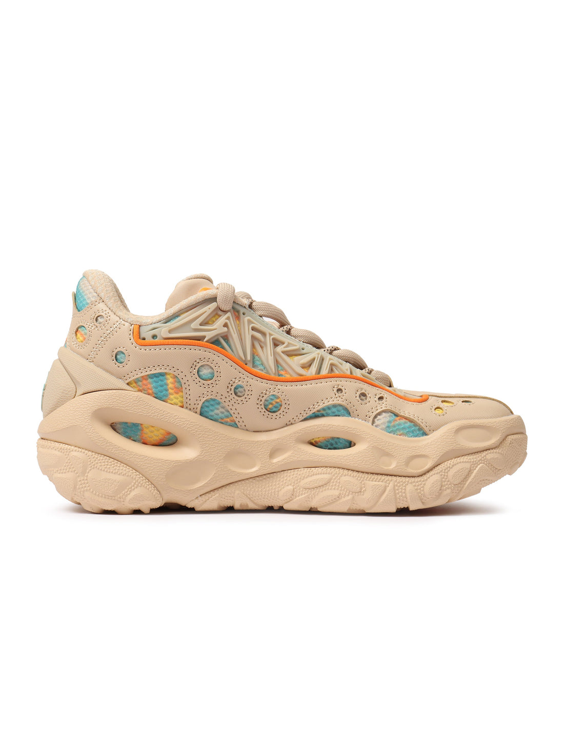 Puma LaFrance RNR “Flare” - Light Sand/ Orange by Denim Exchange