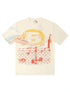 BLDG4 Power Boat Knit Tee - Whisper White by Denim Exchange