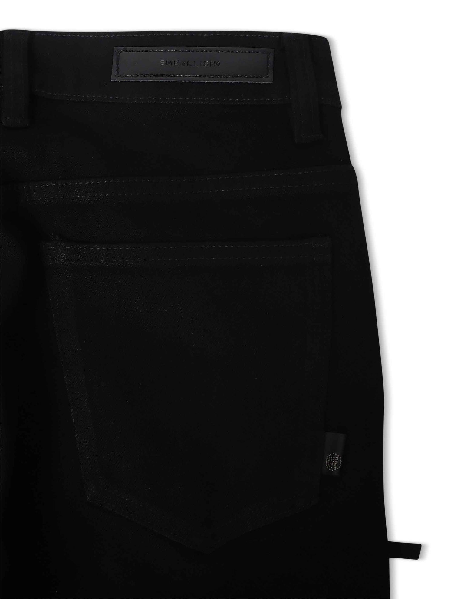 Embellish David Skinny Jeans - Jet Black by Denim Exchange