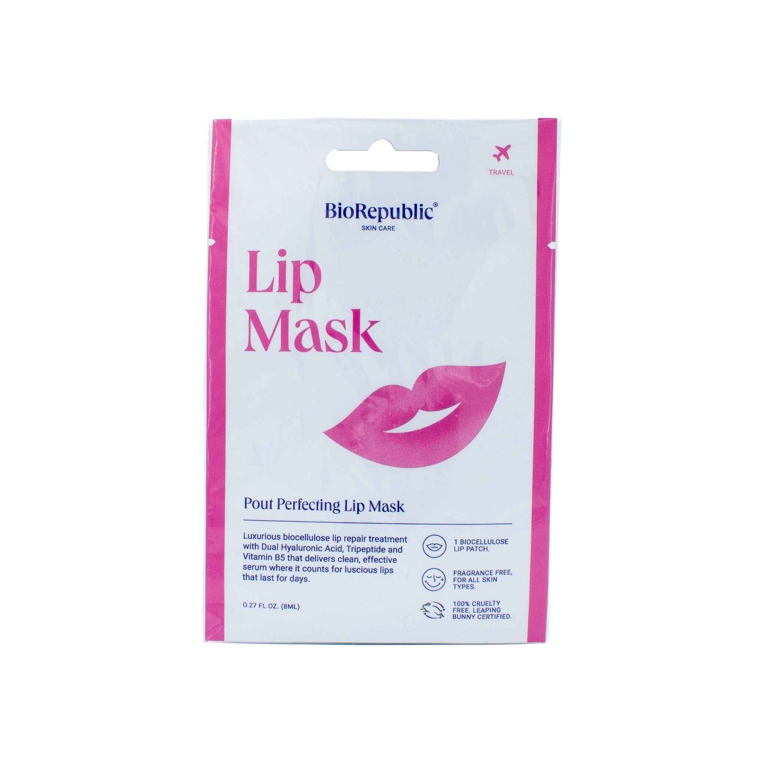 BioRepublic Pout Perfecting Lip Mask 3 pack - New