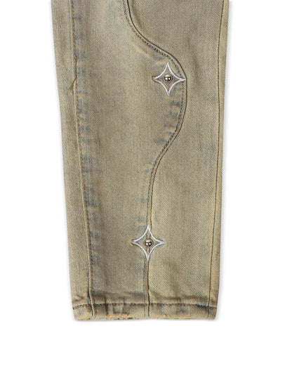 Embellish Canus Cargo Denim - Sand Wash by Denim Exchange