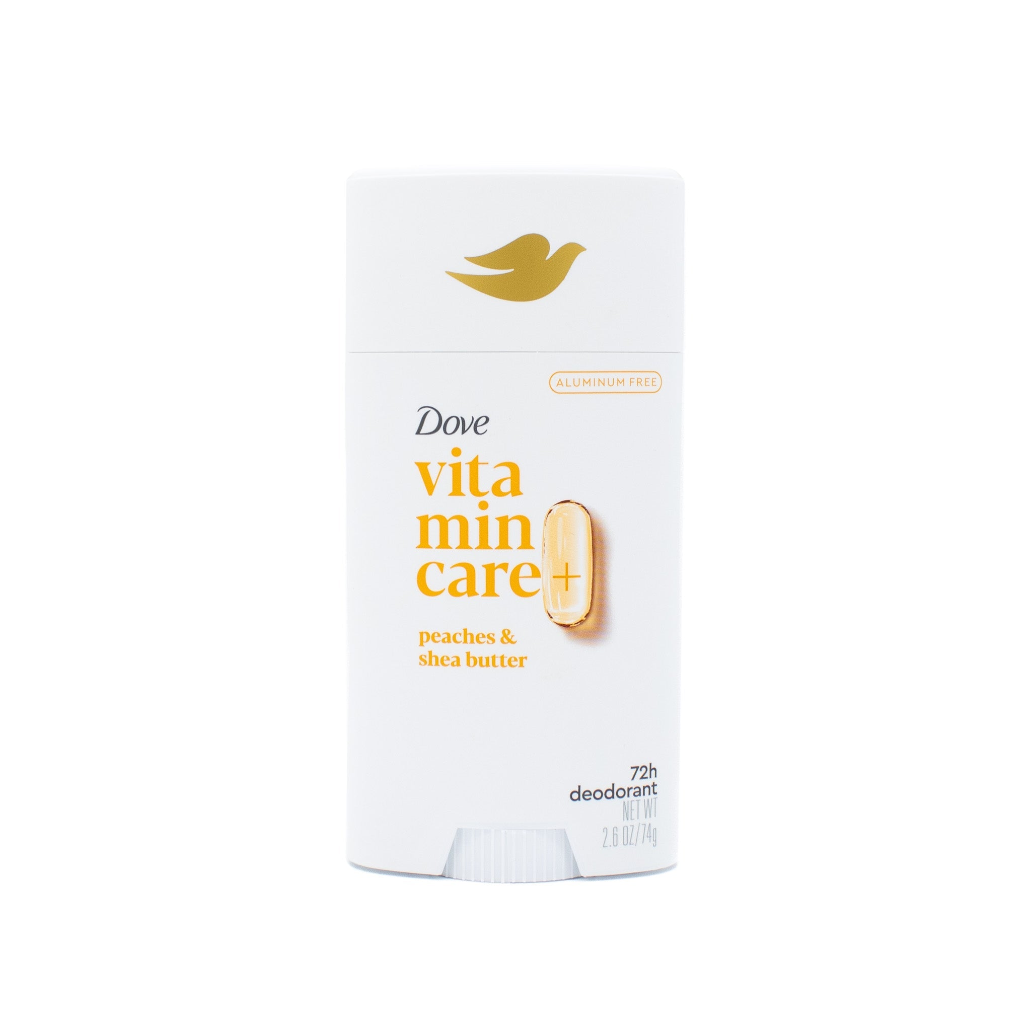 Dove Vitamin Care Peaches &amp; Shea Butter Deodorant 2.6oz - New