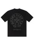 Money Dept. Vintage Old English Tee - Black/Black by Denim Exchange