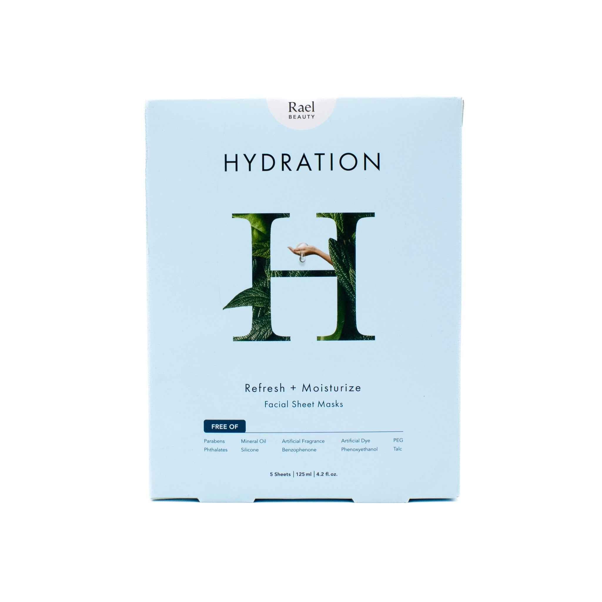 Rael Beauty Hydration Facial Sheet Mask 5ct - New