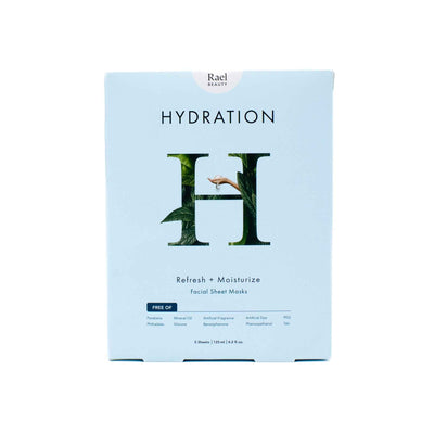 Rael Beauty Hydration Facial Sheet Mask 5ct - New