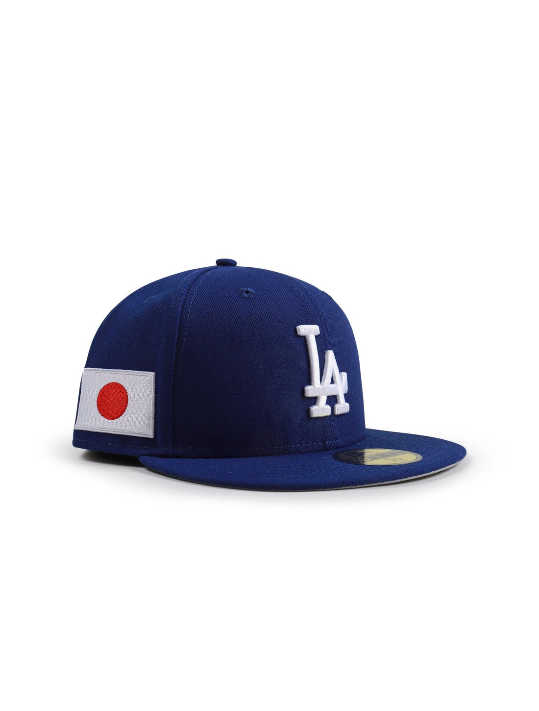 New Era 5950 La Dodgers Japan Patch Hat - Royal by Denim Exchange