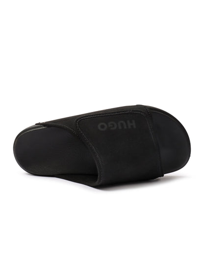 Hugo Evander Slide - Black by Denim Exchange