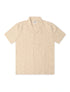 Denim Exchange Crochet Textured Button Up Shirt - Khaki by Denim Exchange