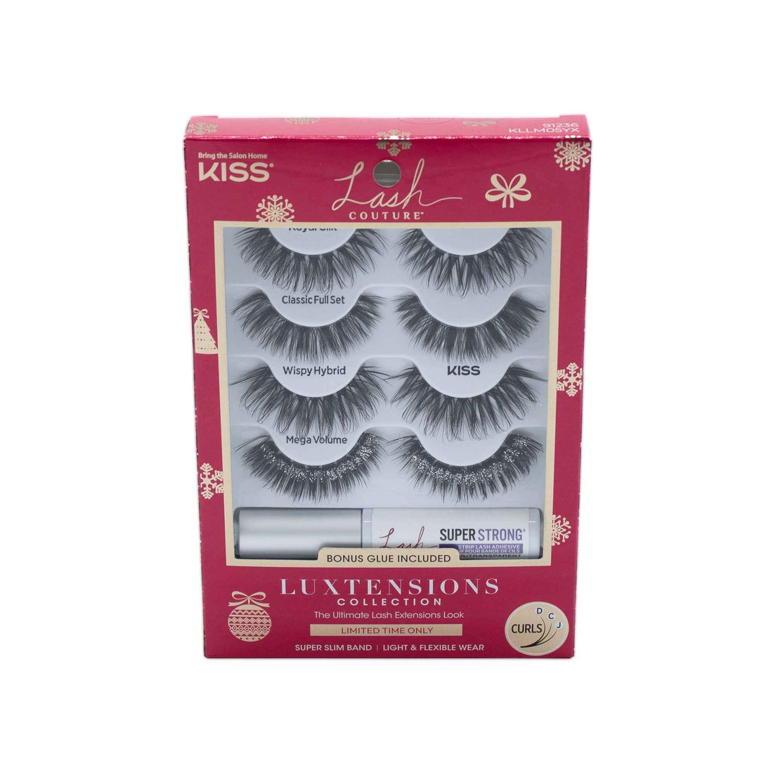 KISS 91236 Lash Couture LuXtensions Collection MultiPack - New