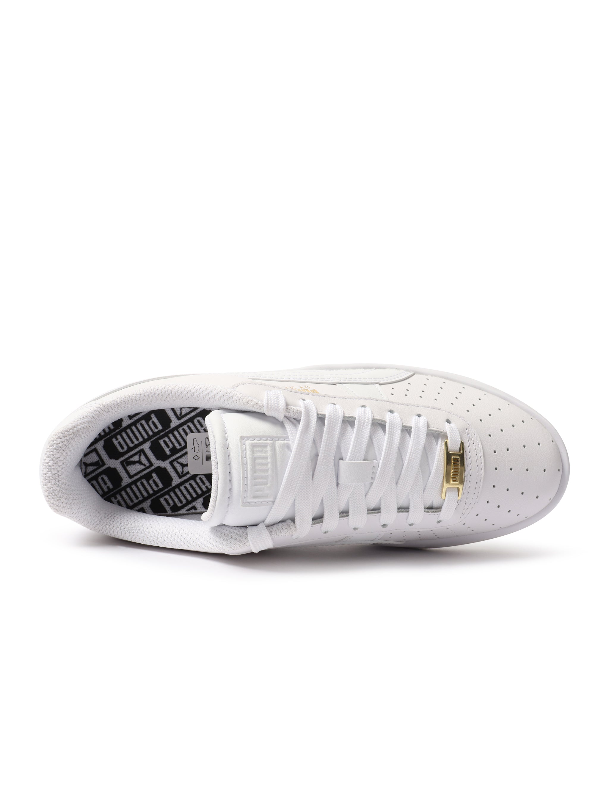 Puma Suede GV Special Sneaker - White/Gold by Denim Exchange