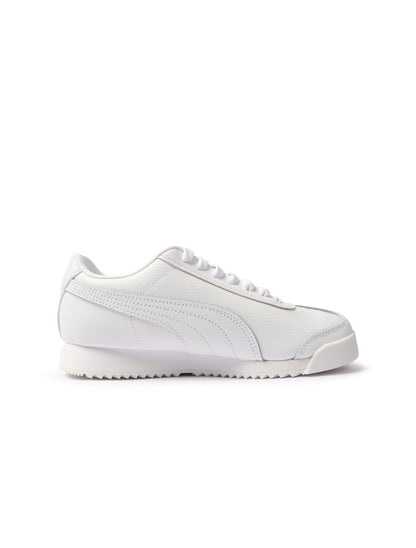 Puma Big Kids Roma Basic - White/Gold by Denim Exchange