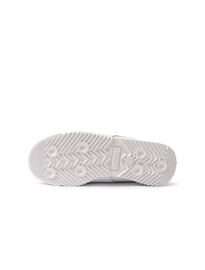 Puma Big Kids Roma Basic - White/Gold by Denim Exchange