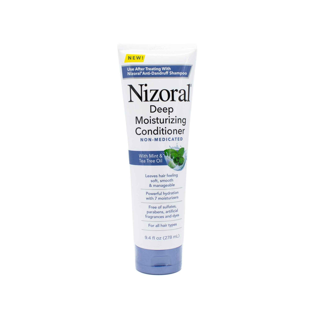 Nizoral Deep Moisturizing Conditioner Mint &amp; Tea Tree for All Hair Types 9.4oz - New