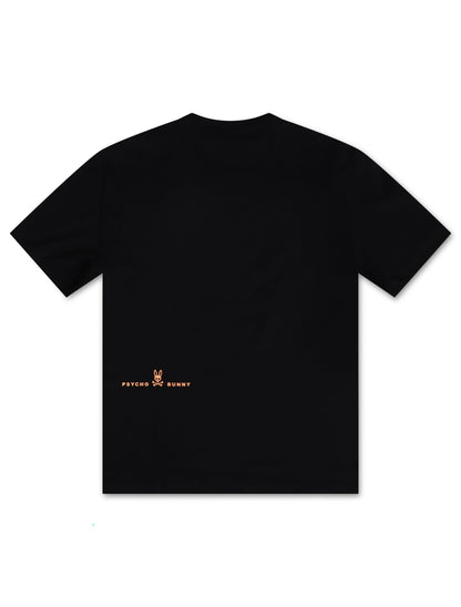 Psycho Bunny Norwood Graphic Tee - Black by Denim Exchange