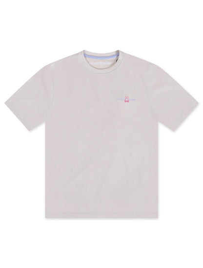 Psycho Wasterlo Back Graphic Tee - Natural Linen by Denim Exchange