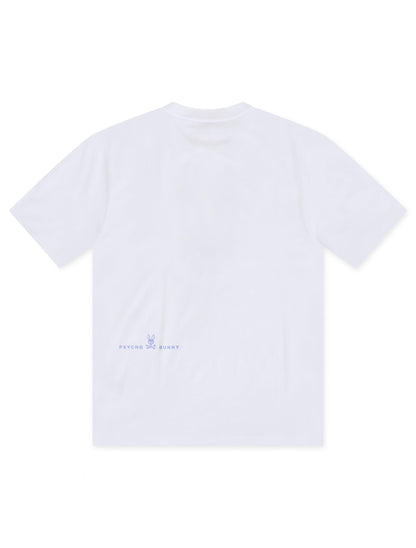 Psycho Norwood Graphic Tee - White by Denim Exchange