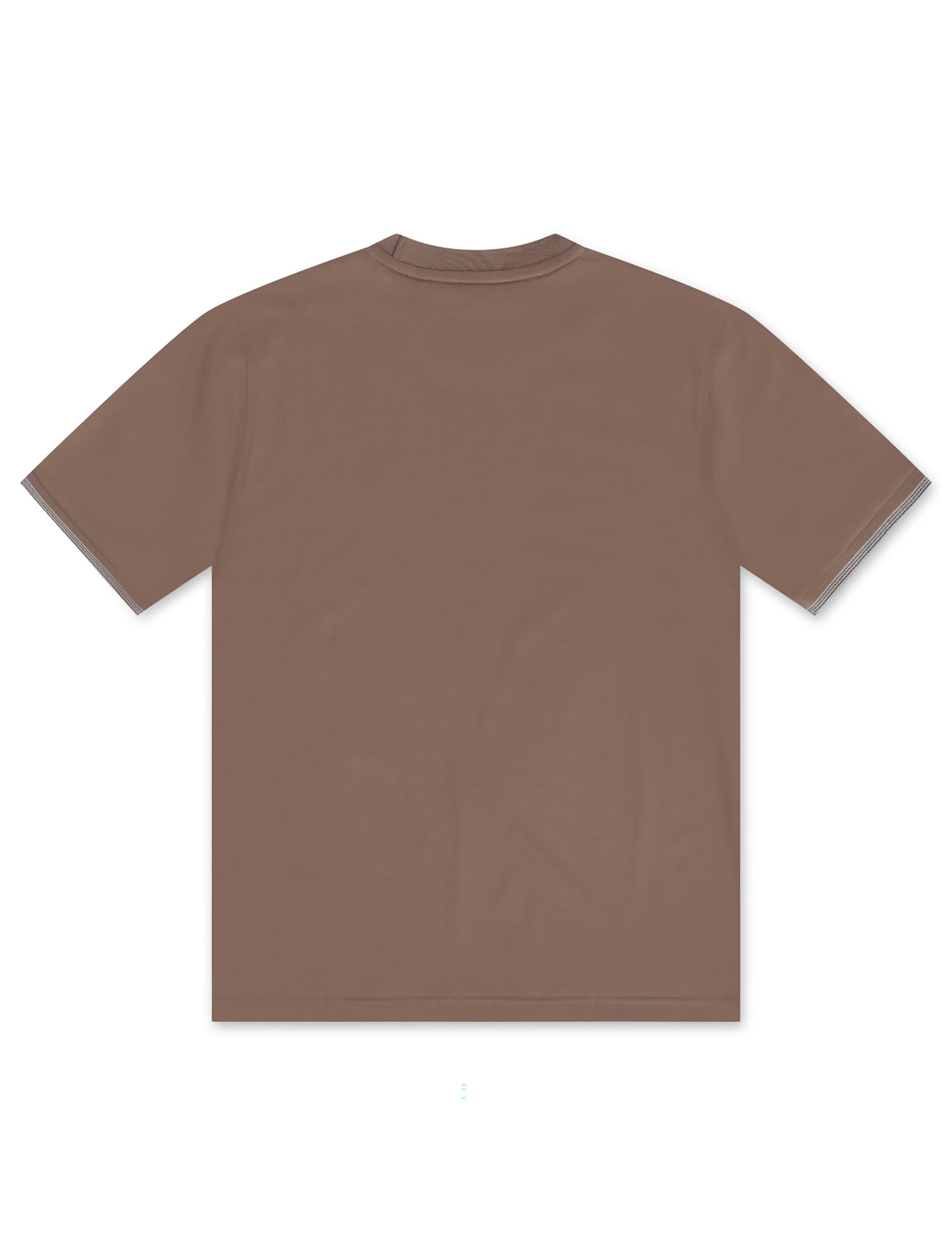 Psycho Bunny Queensbury Tee - Antique Taupe by Denim Exchange