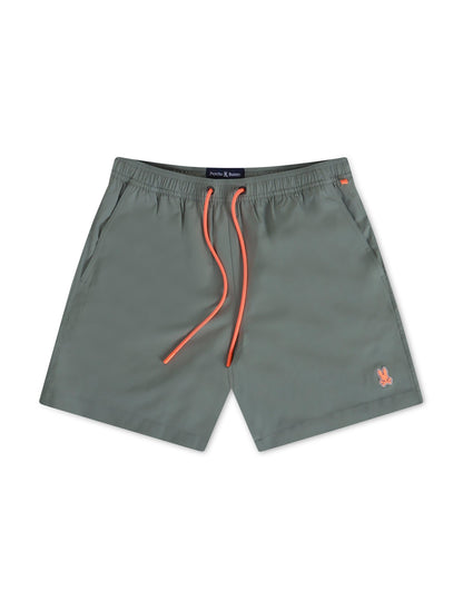 Psycho Bunny Malta Color Changing Swim Trunk - Agave Green by Denim Exchange