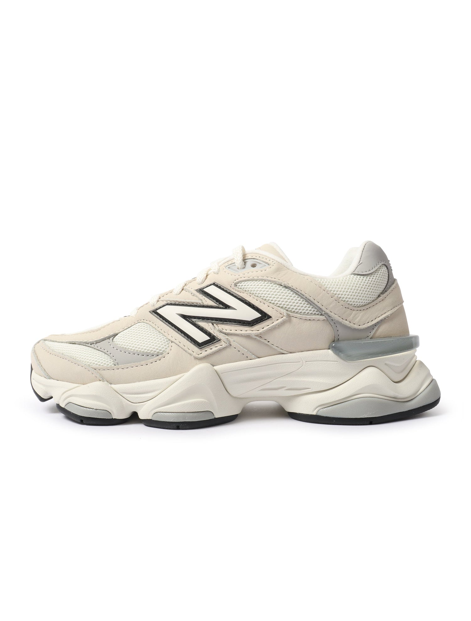 New Balance Mens 9060 Lifestyle Shoes - White/Grey by Denim Exchange