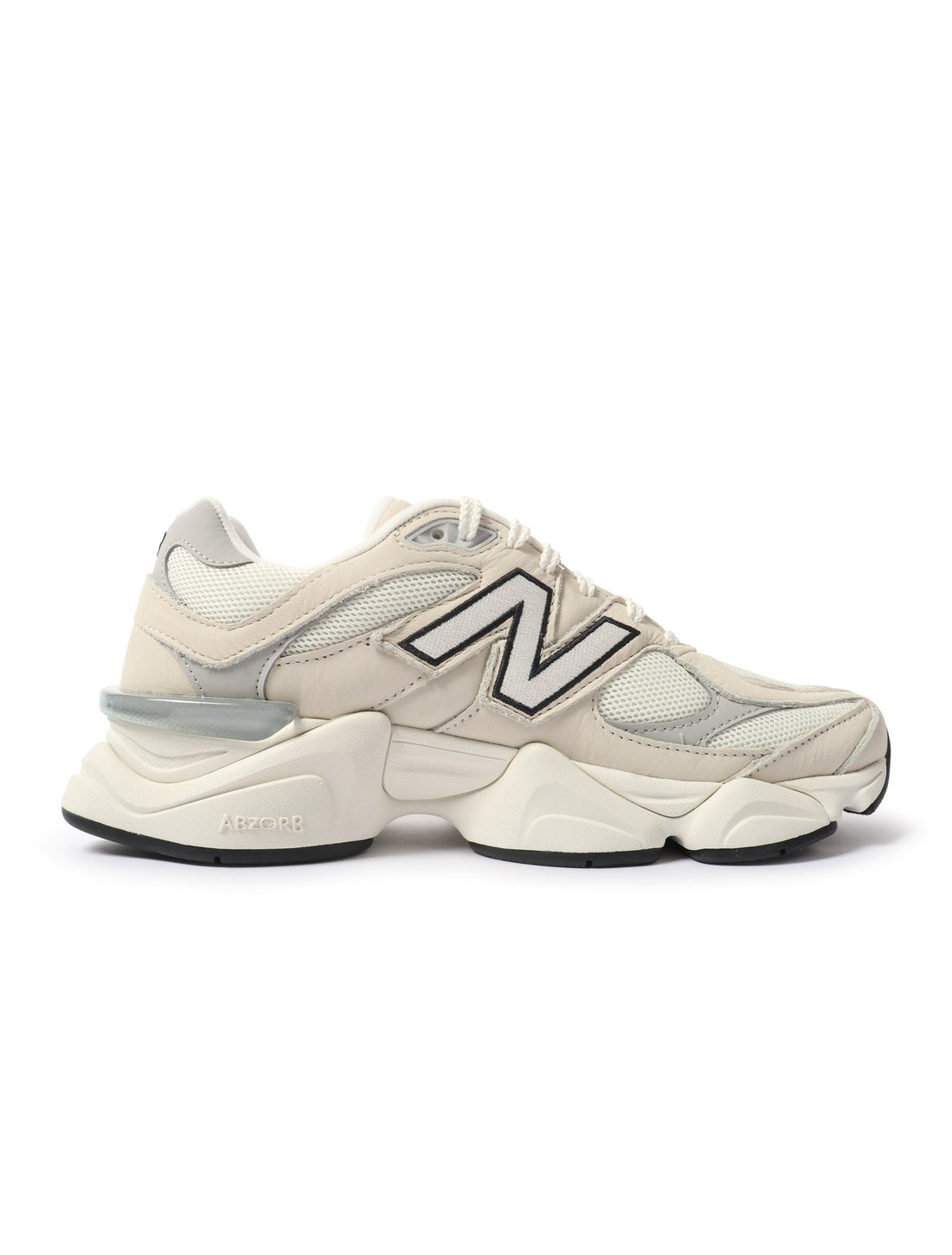 New Balance Mens 9060 Lifestyle Shoes - White/Grey by Denim Exchange