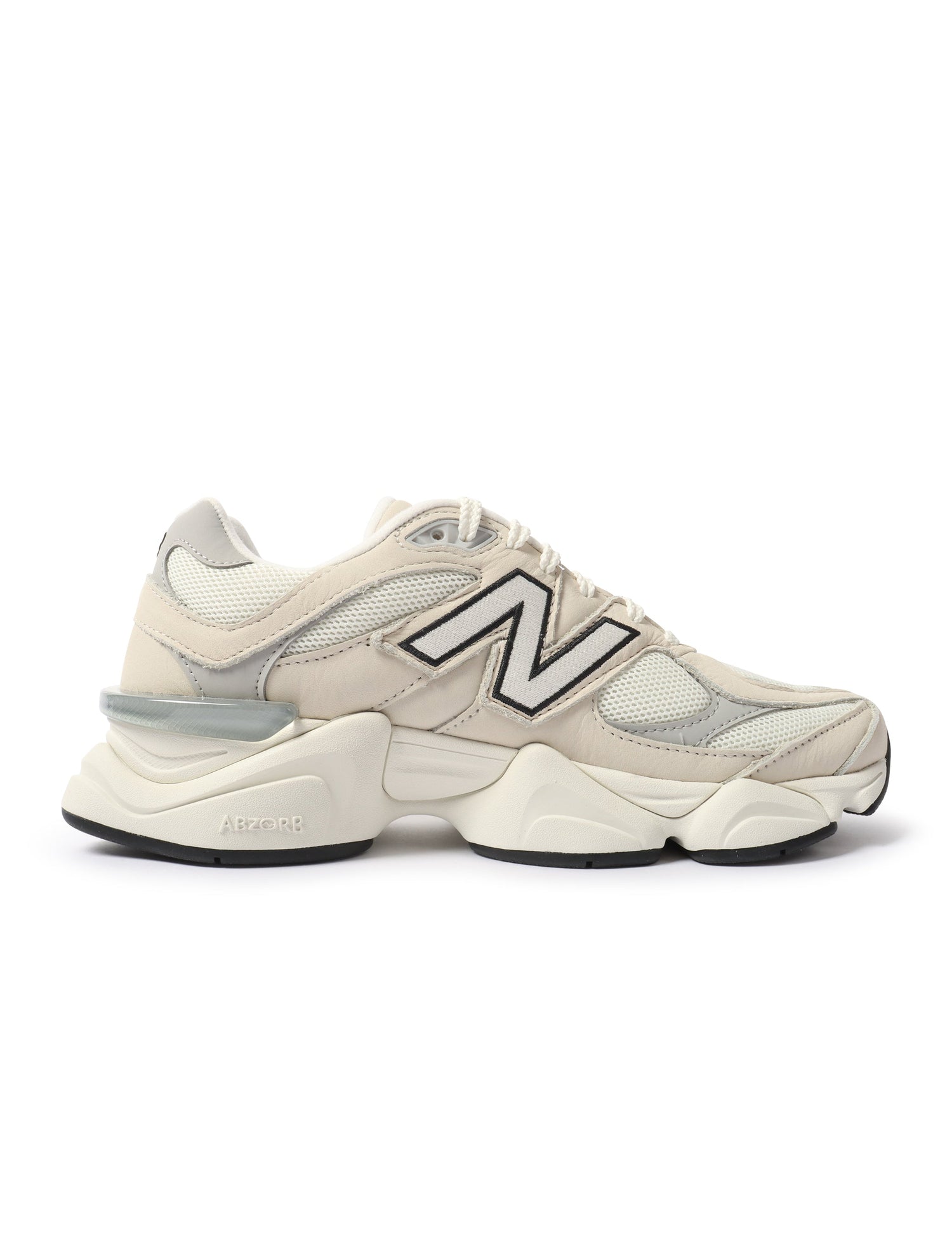 New Balance Mens 9060 Lifestyle Shoes - White/Grey by Denim Exchange