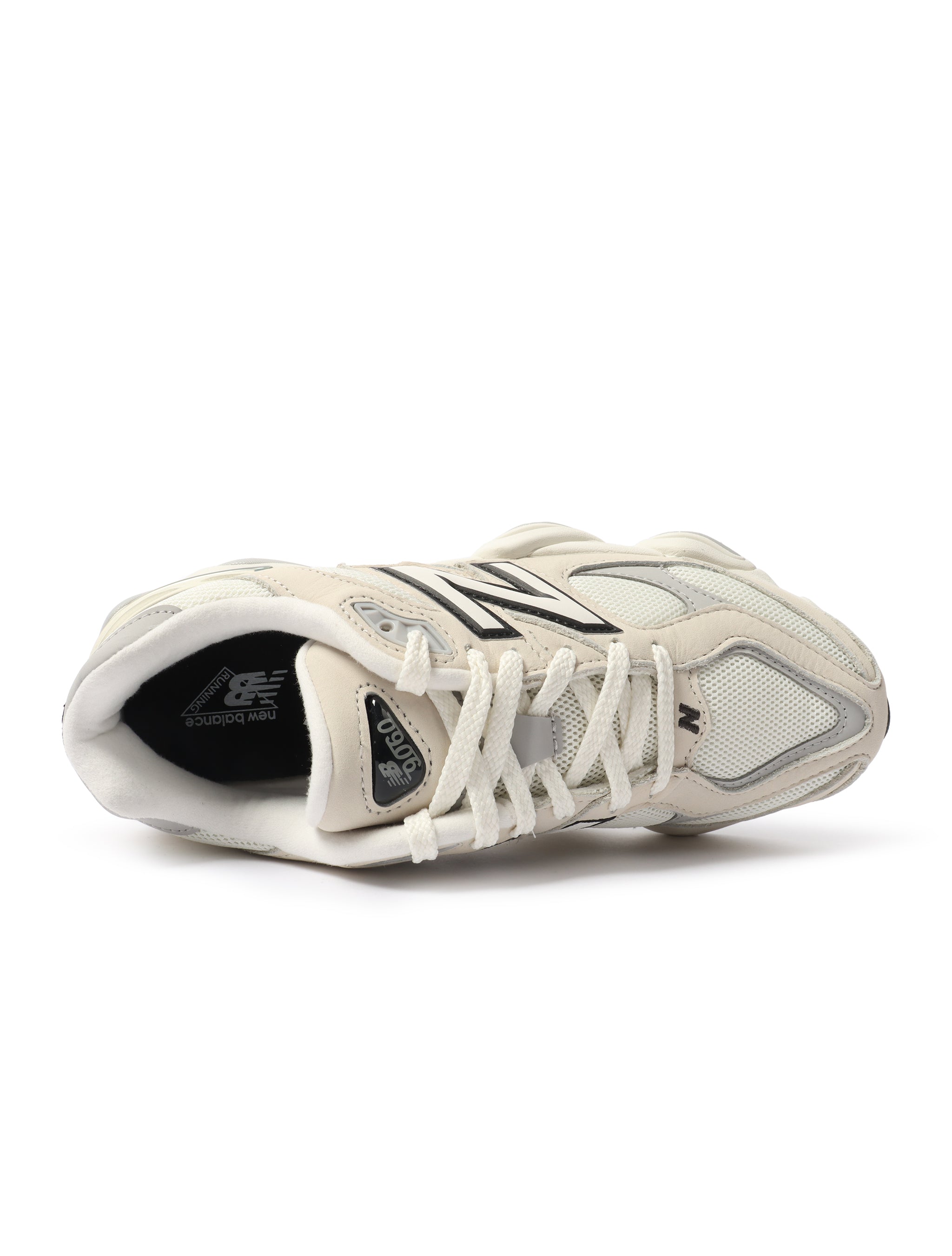 New Balance Mens 9060 Lifestyle Shoes - White/Grey by Denim Exchange