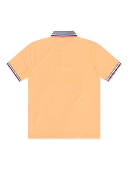 Psycho Bunny Portland Sport Mesh Polo - Mock Orange by Denim Exchange