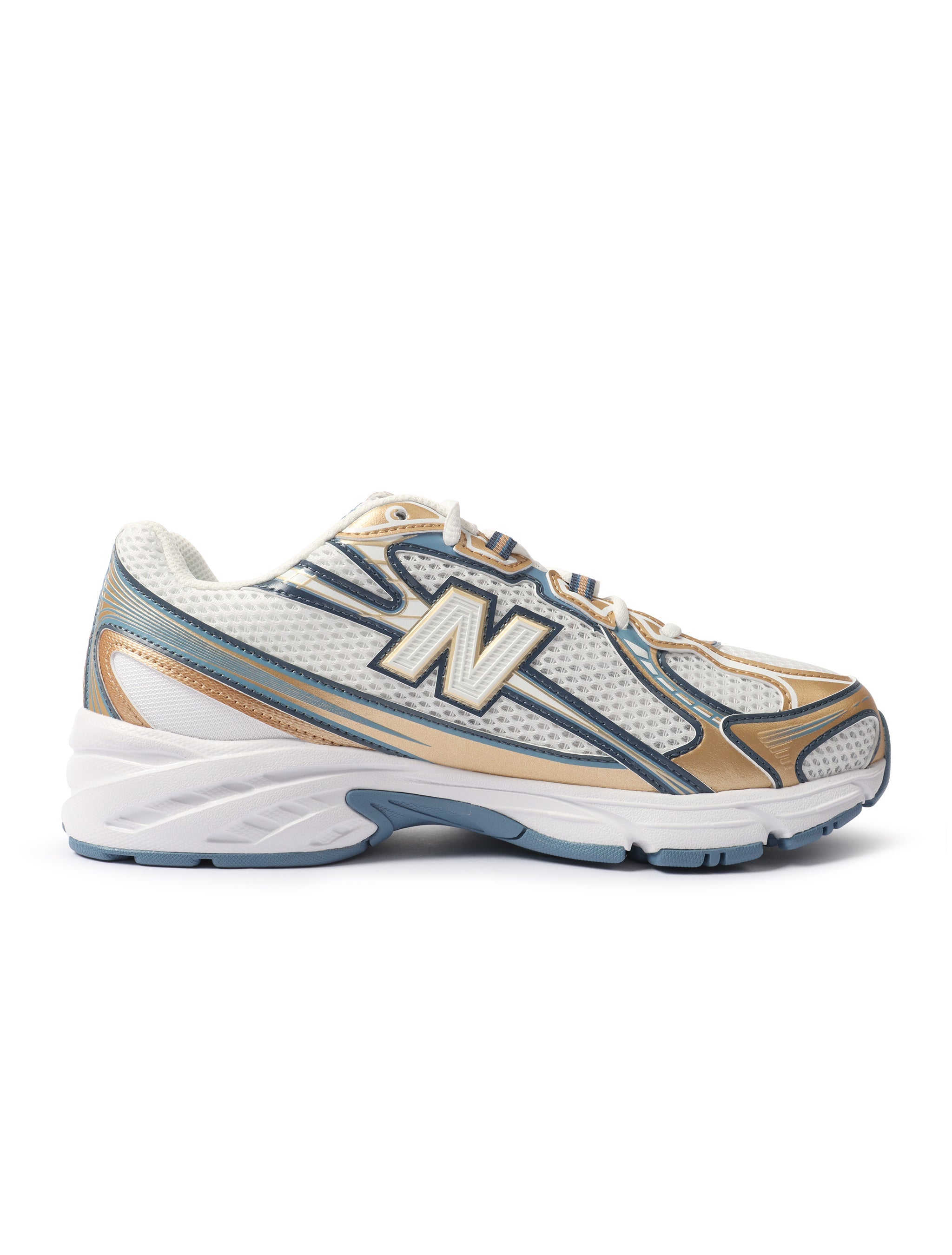 New Balance Mens 740 Shoes - Heron Blue by Denim Exchange