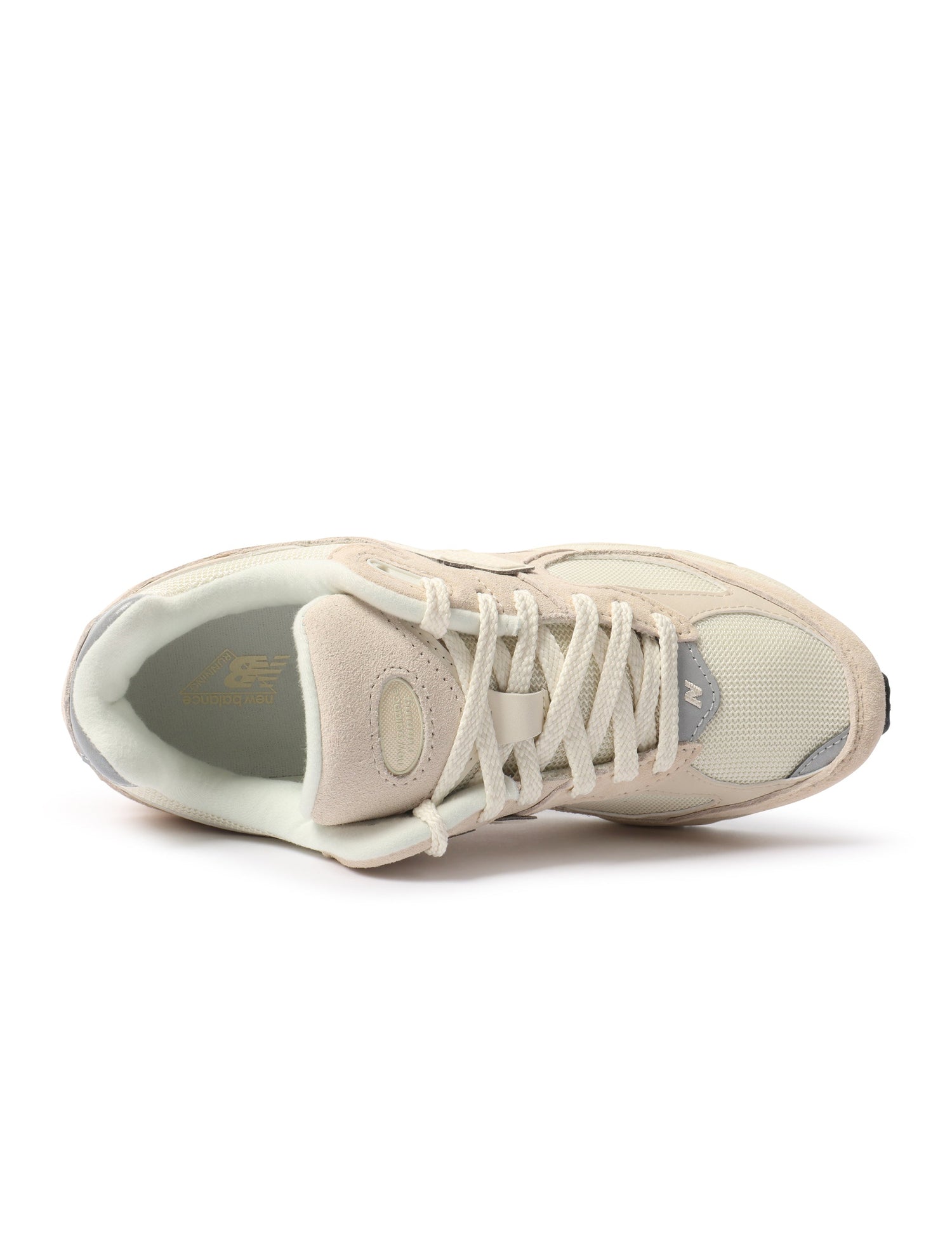 New Balance Mens 2002R Casual Shoes - Off White by Denim Exchange