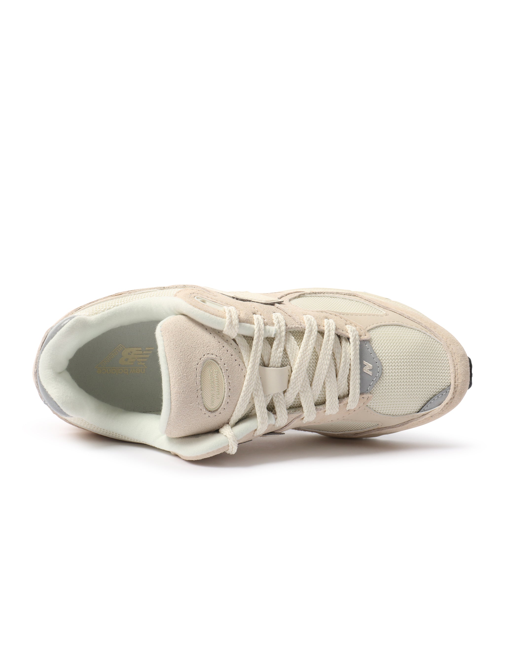 New Balance Mens 2002R Casual Shoes - Off White by Denim Exchange
