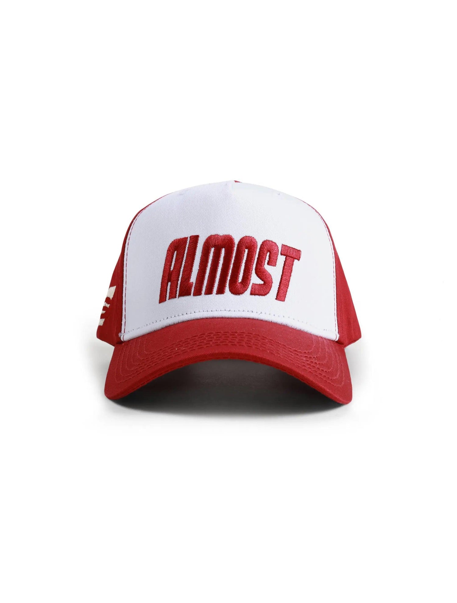 Almost Someday Warp Snapback - Red by Denim Exchange