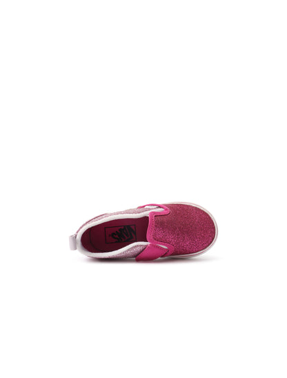 Vans (TD) Slip On V - Glitter Raspberry by Denim Exchange