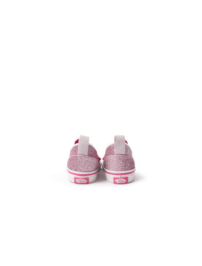 Vans (PS) Classic Slip On - Glitter Raspberry by Denim Exchange