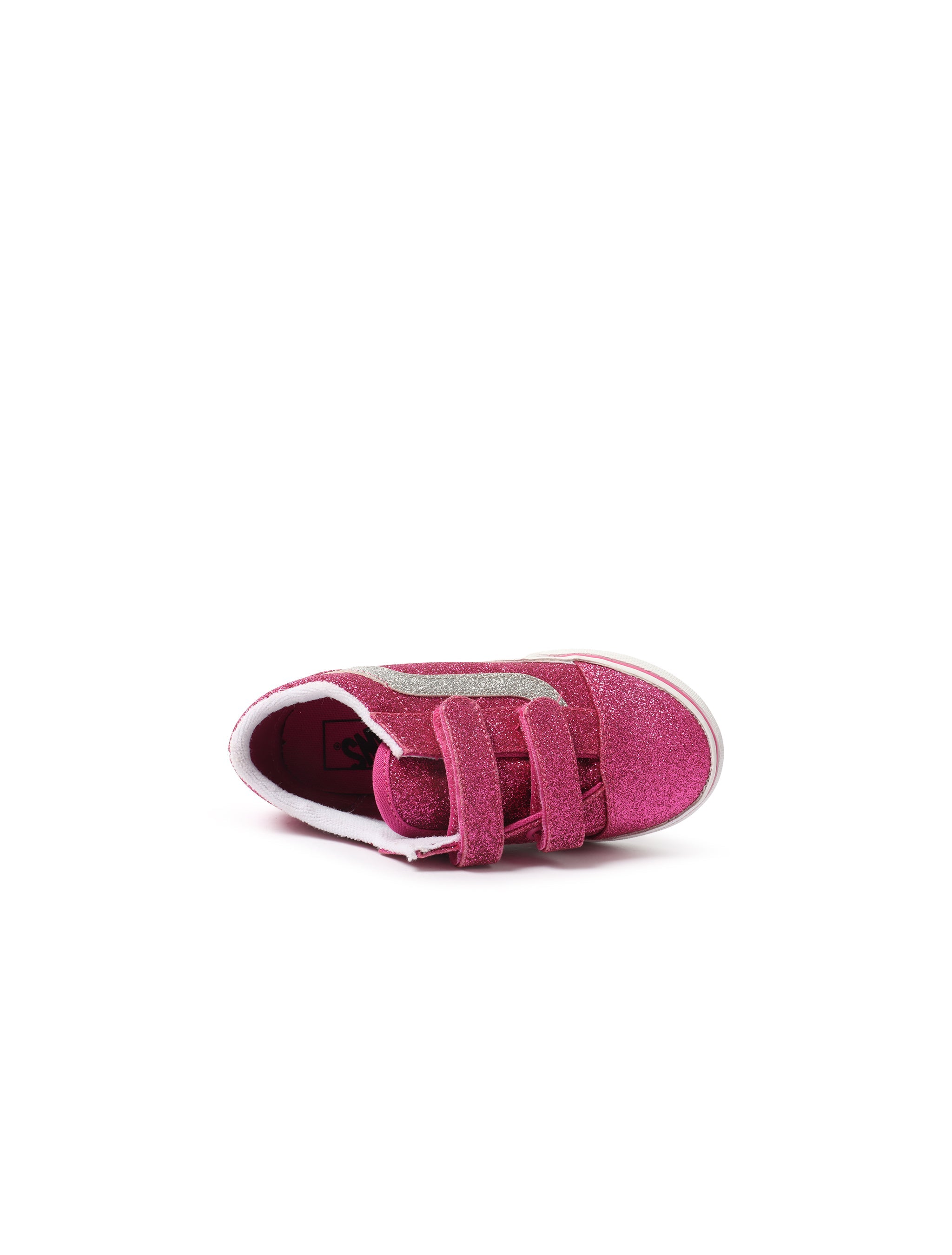 Vans (TD) Old Skool V - Glitter Raspberry by Denim Exchange