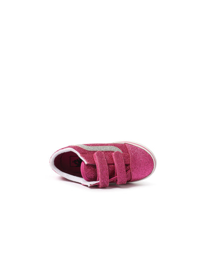 Vans (TD) Old Skool V - Glitter Raspberry by Denim Exchange