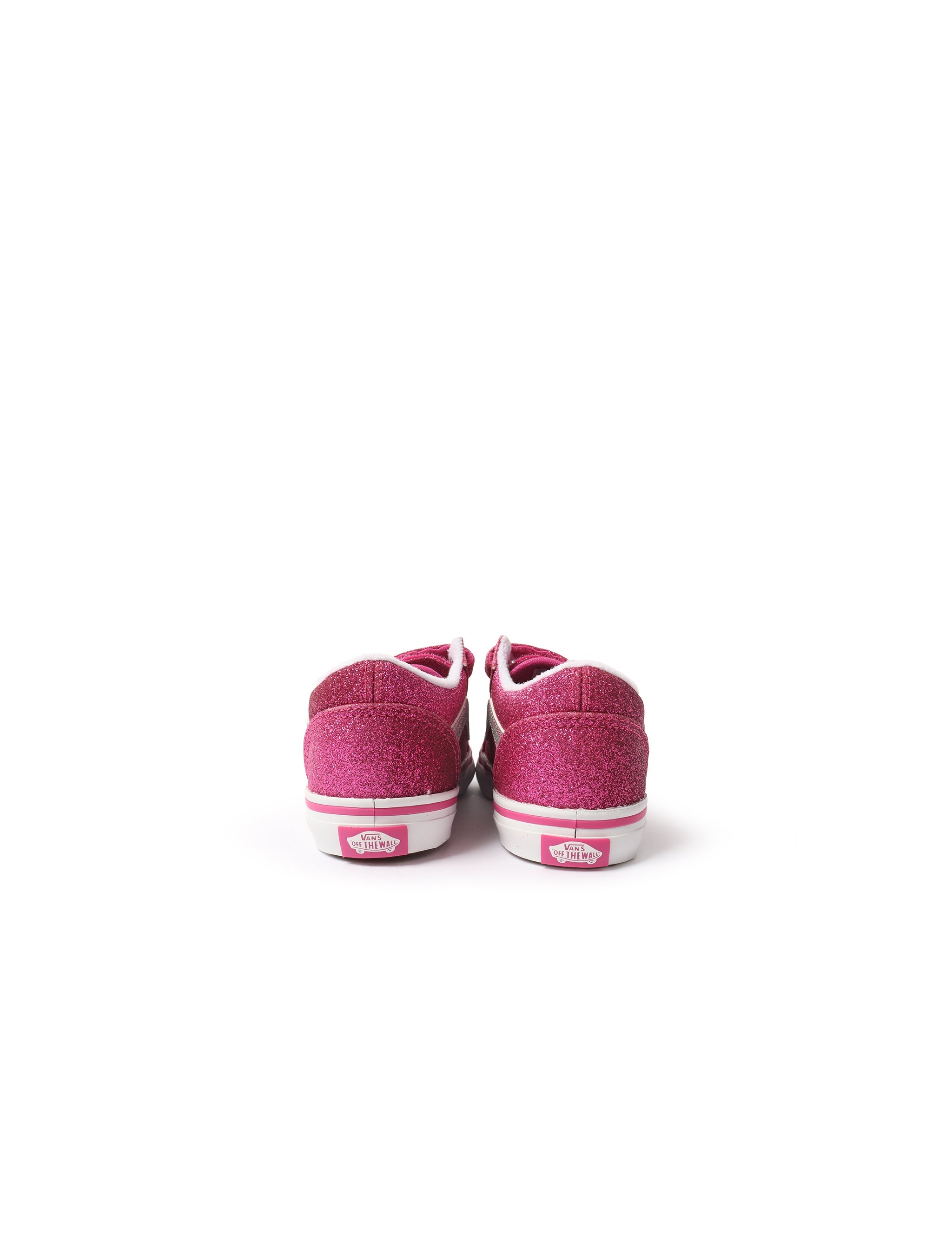 Vans (TD) Old Skool V - Glitter Raspberry by Denim Exchange