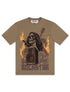 Bkys Rockstar Oversized Tee - Brown by Denim Exchange