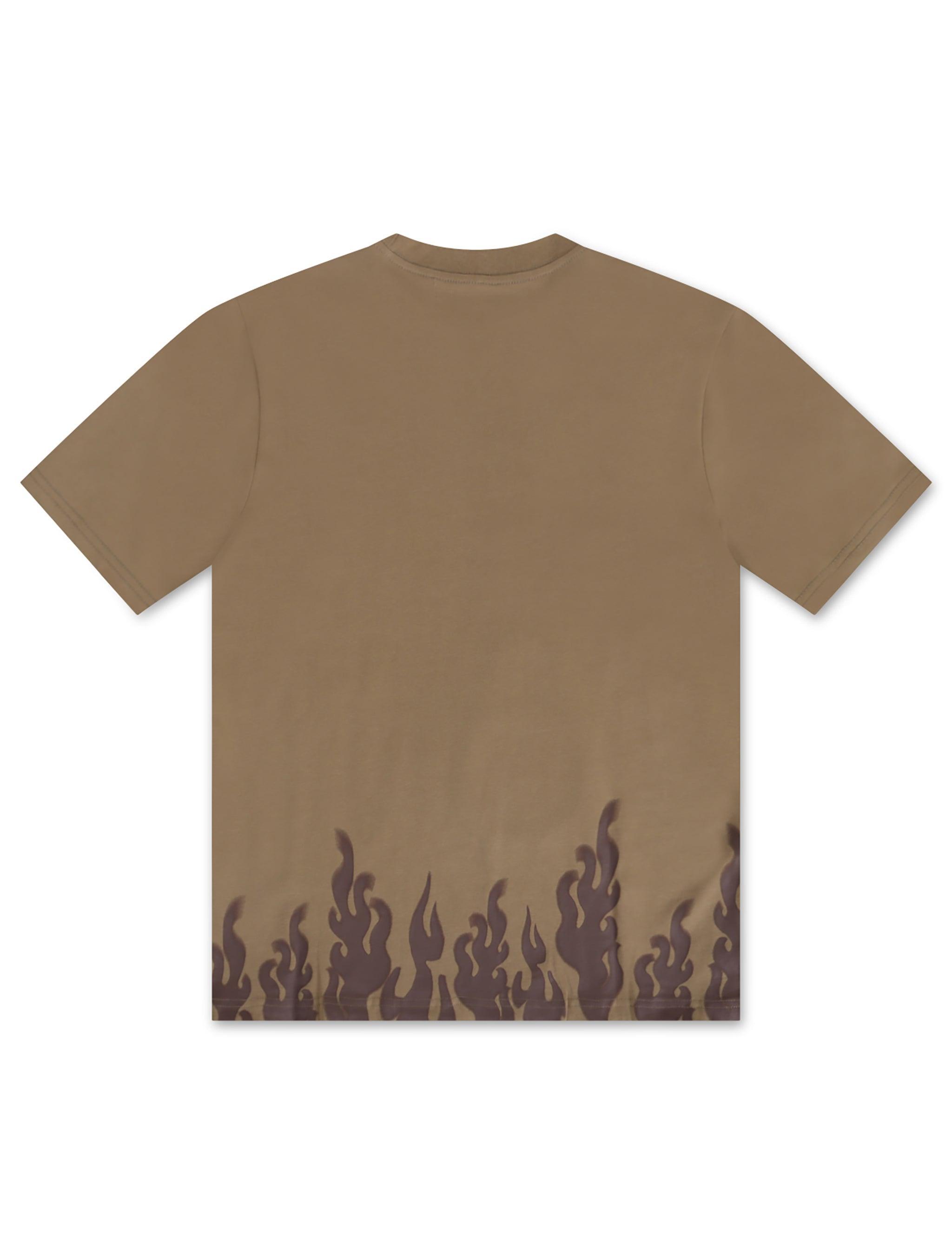 Bkys Rockstar Oversized Tee - Brown by Denim Exchange