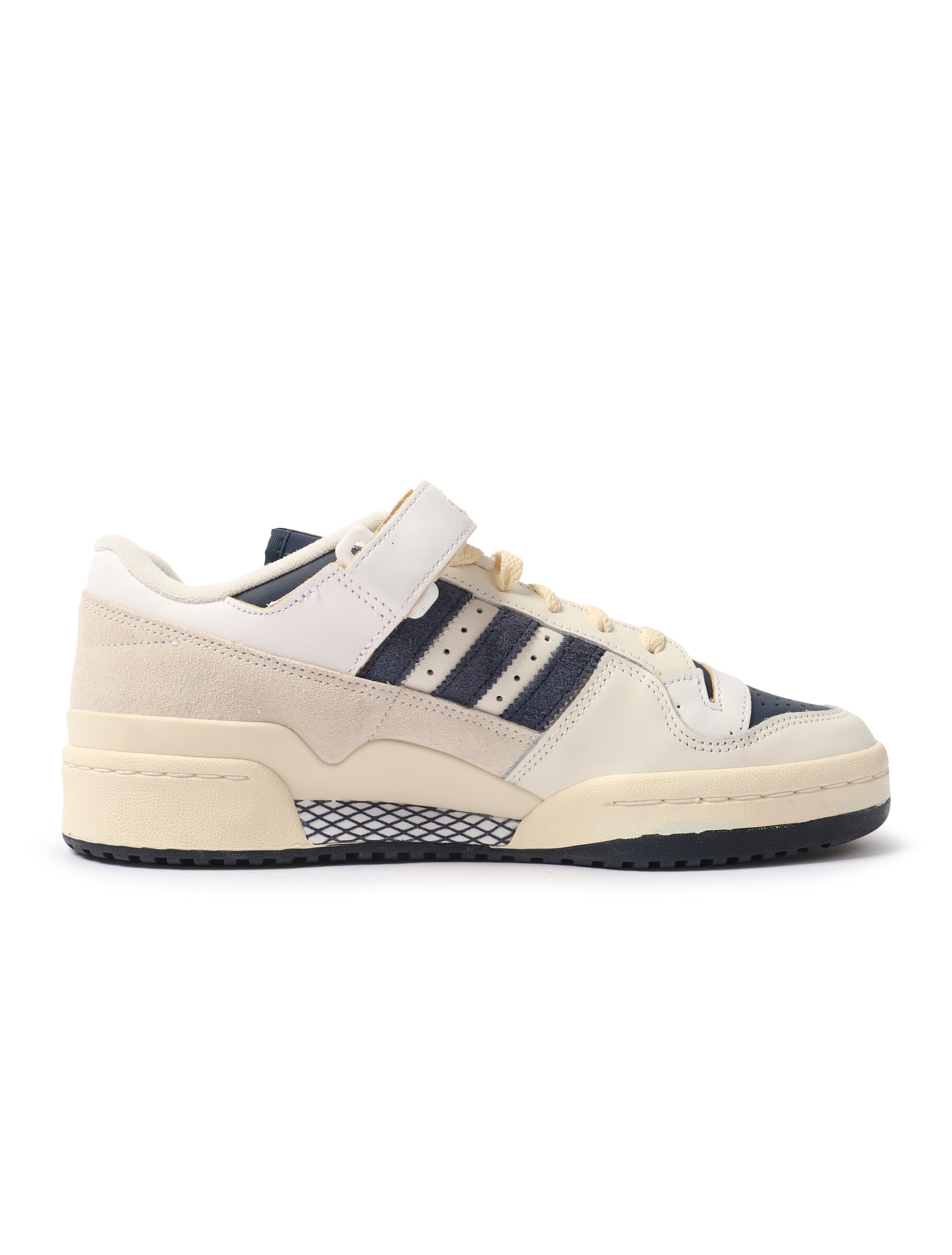 Adidas Forum 84 Low - White/Navy by Denim Exchange