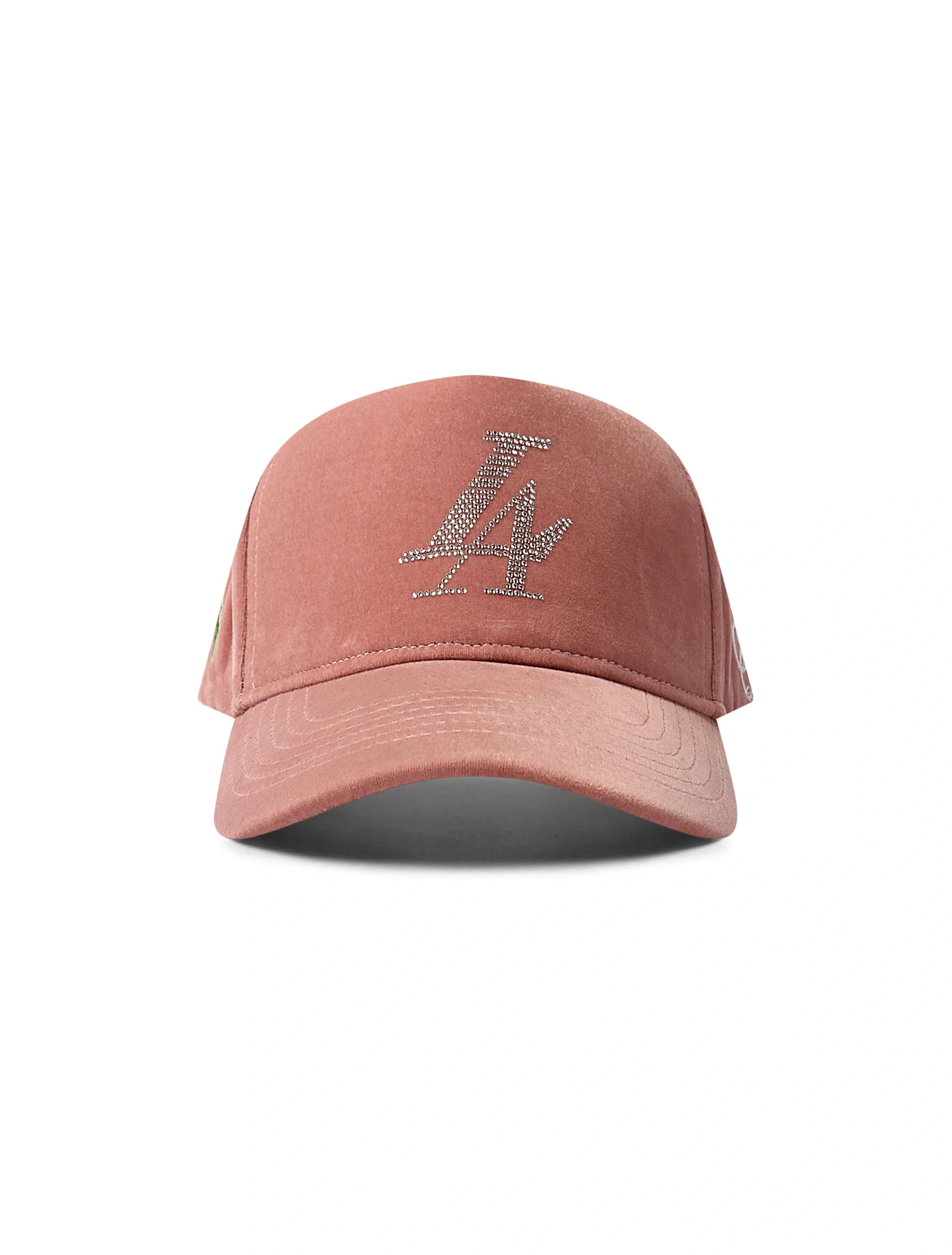 Reference Paradise LA Hat - Pink Velour by Denim Exchange