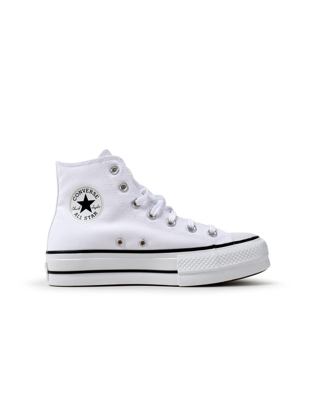 Converse Womens Chuck Taylor All Star Hi Lift Platform - White by Denim Exchange