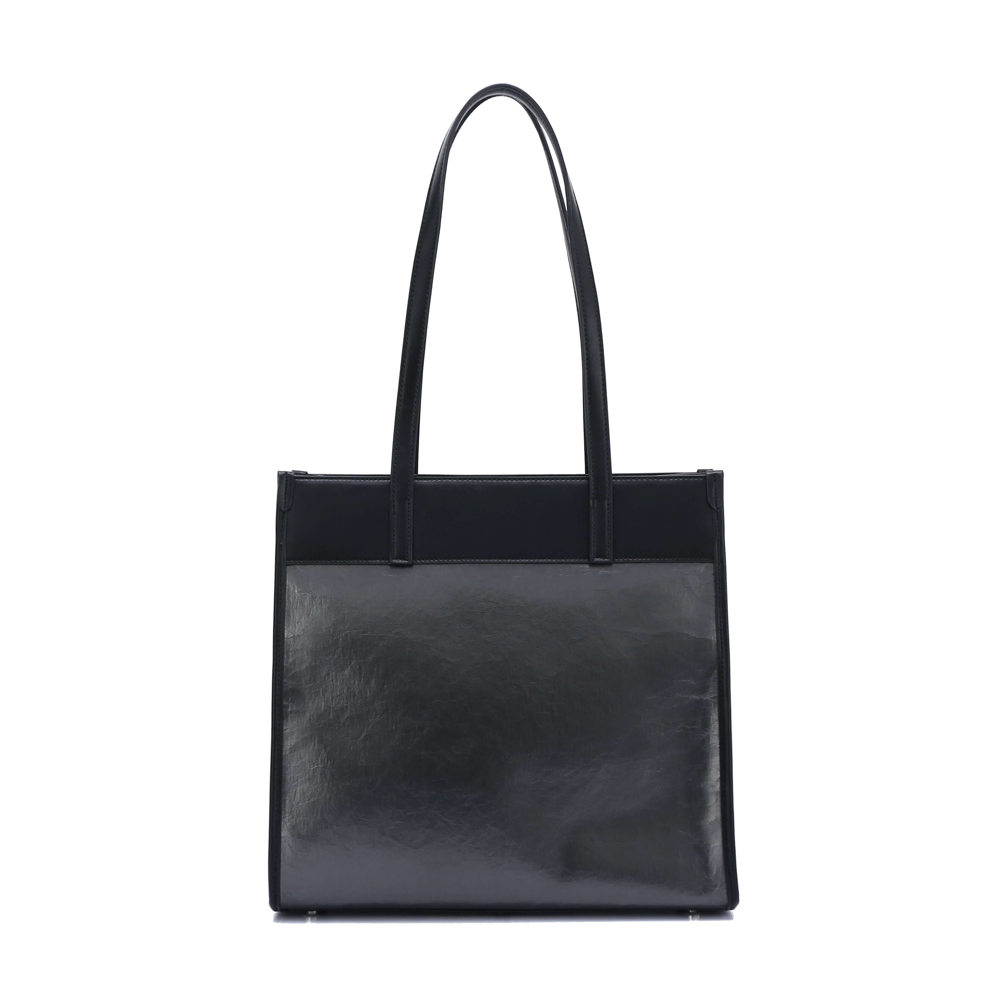 Portrait Tote 2 - Kraft Paper Vegan Tote by Doshi FCSA