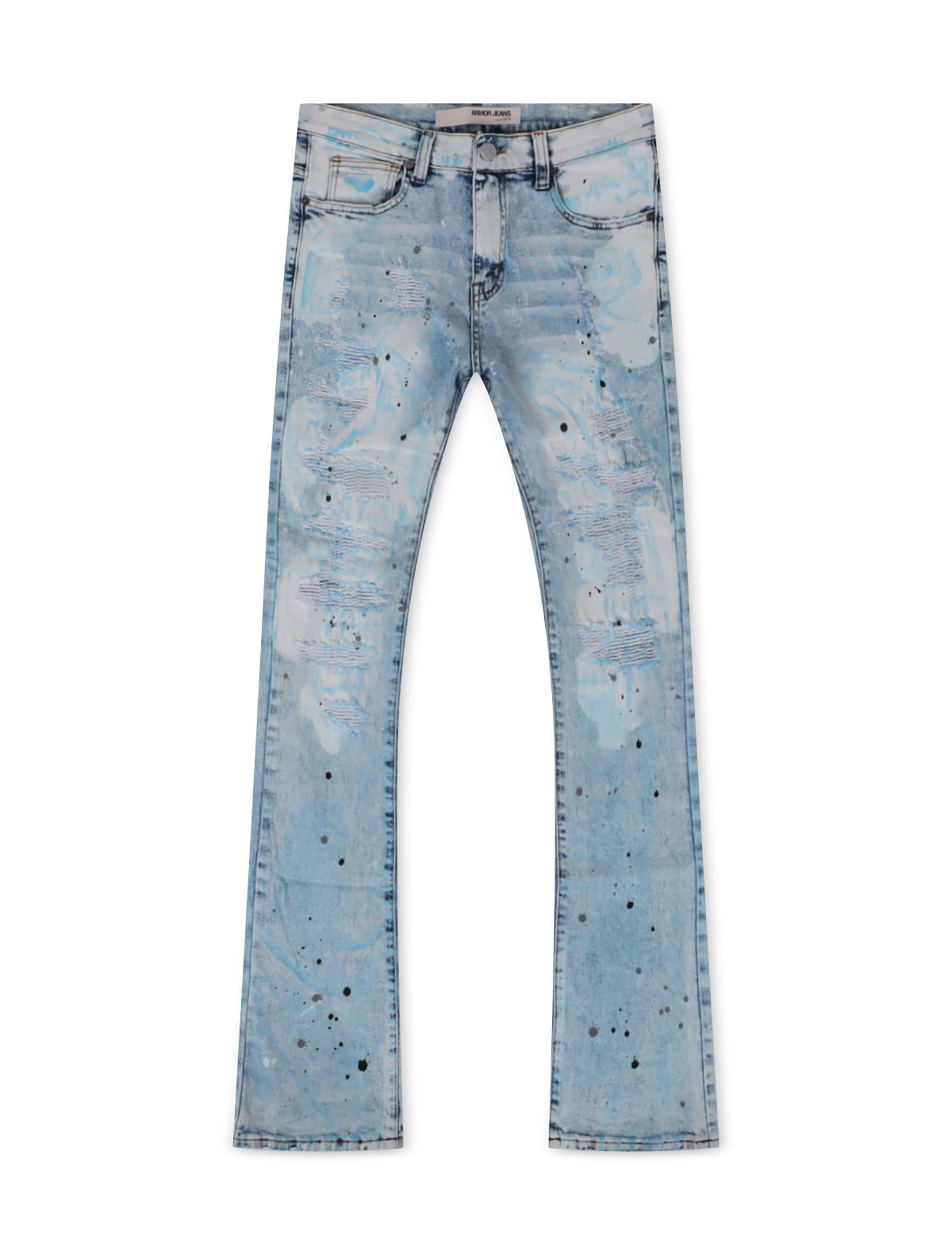 Armor Jeans Stacked Denim - Blue Stain by Denim Exchange