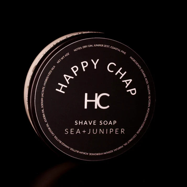 Happy Chap Sea + Juniper Shaving Collection by Pasteur Pharmacy