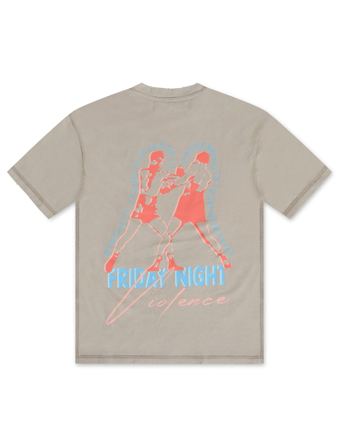 Gala Original Friday Night Tee - Oat Vintage by Denim Exchange