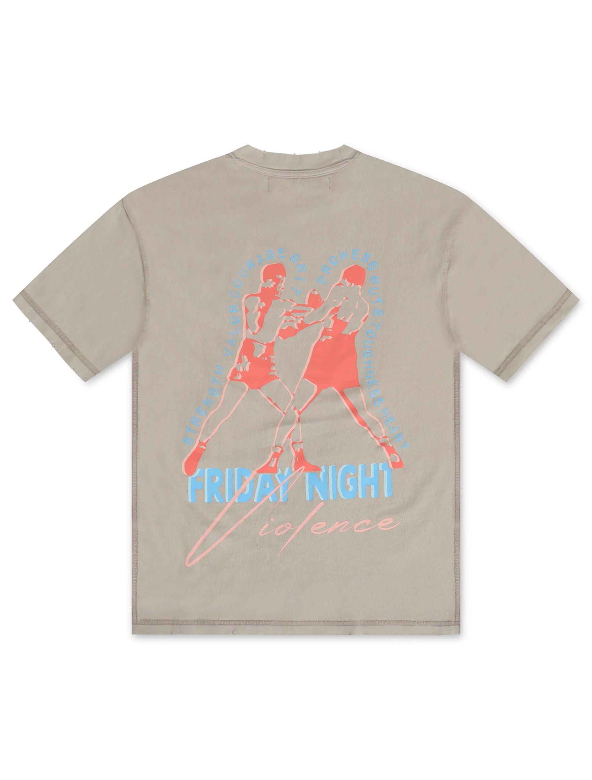 Gala Original Friday Night Tee - Oat Vintage by Denim Exchange