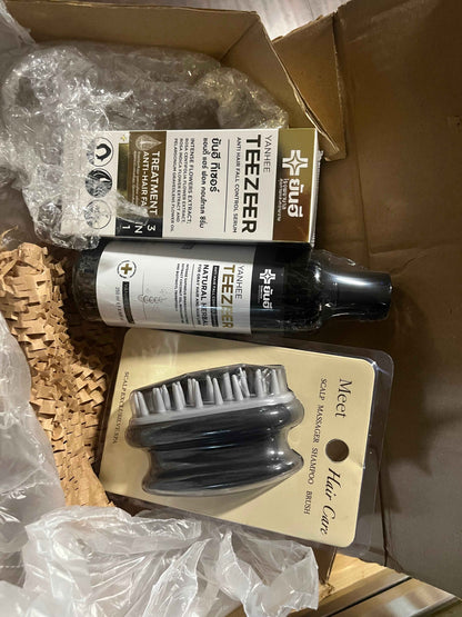 Yanhee Teezeer Shampoo 200 ml and Teezeer Serum Anti Hair Fall Control Serum 60 ml